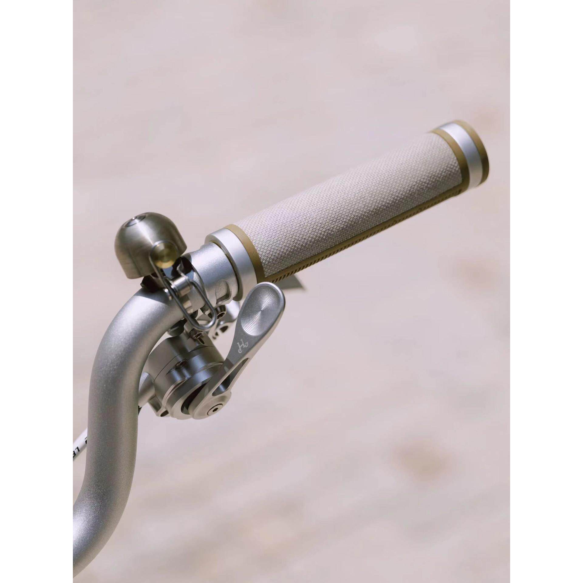 福耀Brooks Cambium天然白布折叠自行车车把橡胶车把握把