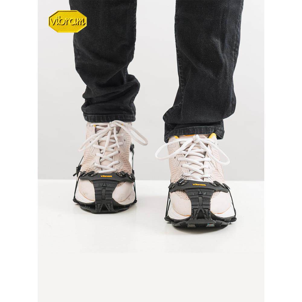 Vibram雪湿冰防滑功能漂亮的鞋套户外登山远足冰爪便携式橡胶鞋套