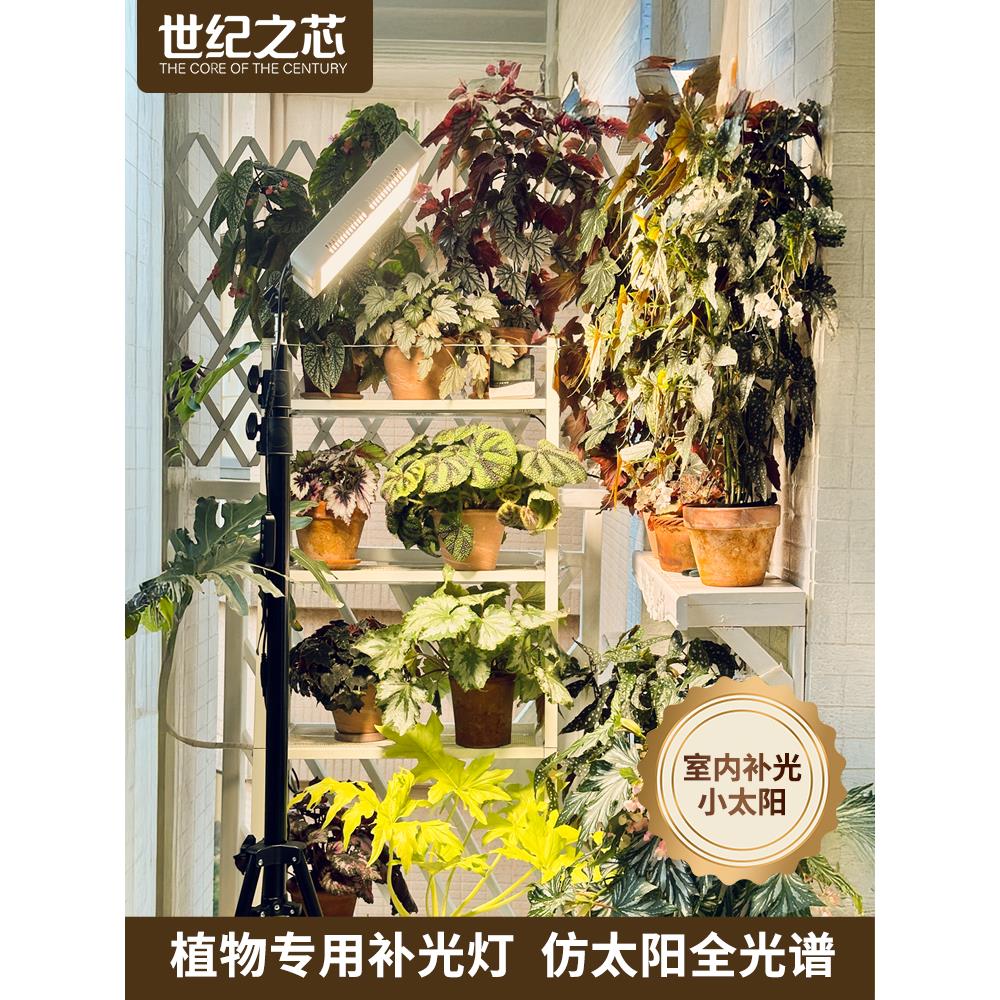 植物补光灯全光谱彷太阳光室内绿植花卉多肉专用LED植物生长灯