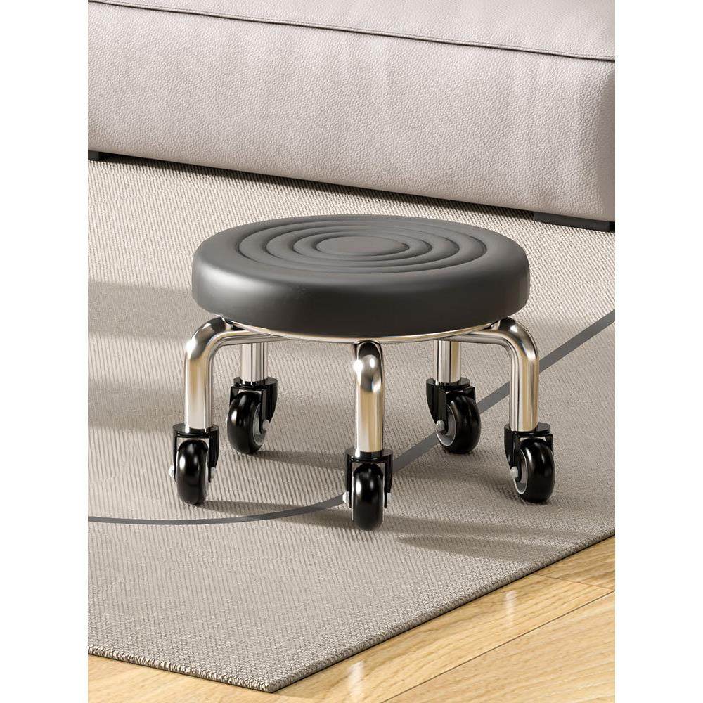 万向轮小凳子小板凳圆凳家用滑轮矮凳椅子儿童学步矮凳美甲美缝凳,住宅家具,万向轮凳,淘宝优惠券,粉丝福利购,淘宝优惠卷