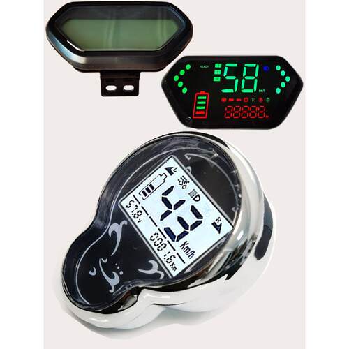 小龟电动车仪表盘蓝德一线通60改装显示液晶大江电瓶车智能表总成