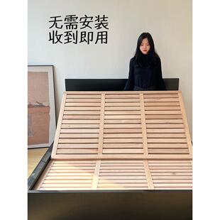 sup级榉床板3公分加厚榉木排骨架加厚铺板实木床板进口定制木板