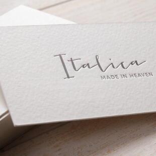 进口加厚棉纸欧美高档名片制作免费设计创意印刷压痕个性定制包邮