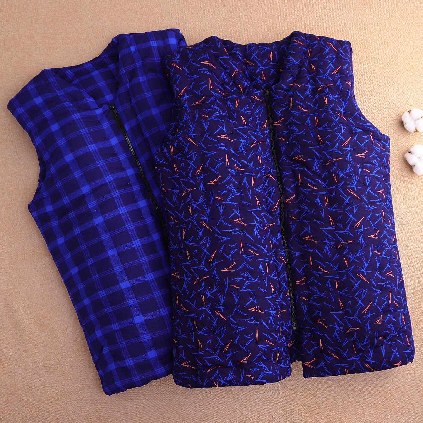 手工缝制男士棉马甲冬季加厚保暖爸爸中老年人马夹背心棉衣棉服,男装,常规马甲,淘宝优惠券,粉丝福利购,淘宝优惠卷