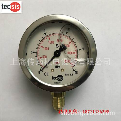 德国 tecsis 原装压力表P1453 P1454 0---60MPA
