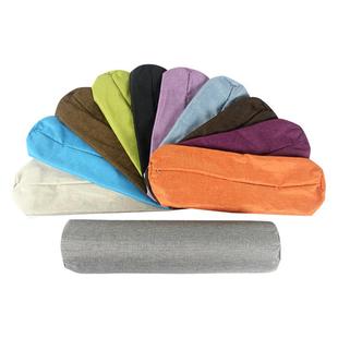 新款直销S588亚麻四季枕套 靠垫/抱枕外套 圆柱形长条抱枕套子 可