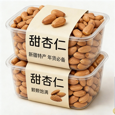 新疆甜杏仁原味无添加2026新货