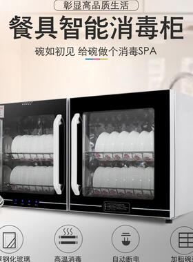 消毒柜家用小型壁挂式消毒碗盘柜台式幼儿园双门立式毛巾消毒