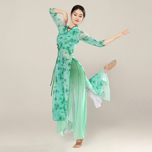 塘夏记古典舞蹈演出服飘逸中国风