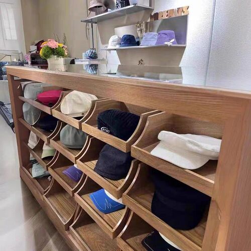 服装店吧台展示柜中岛台童装店鞋柜首饰流水台物品收纳服装一体柜