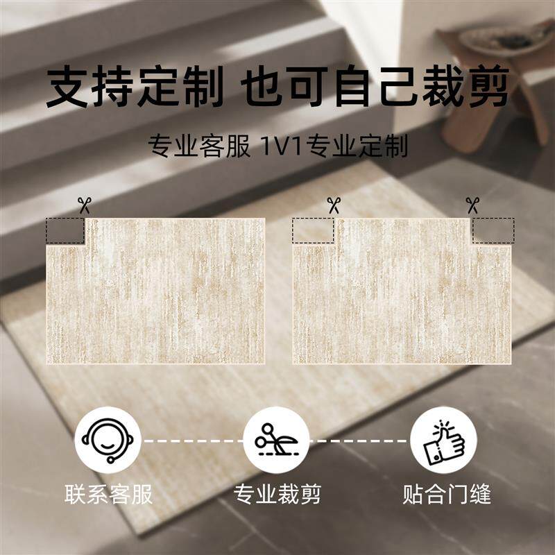 入户门口地毯2026新款免洗防滑入户门地垫耐脏玄关脚垫家用可裁剪