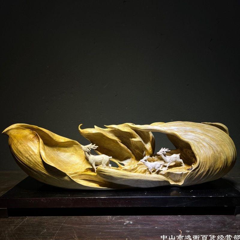 金丝楠木根雕木雕大型乌木崖柏小叶紫檀佛像观音菩萨关公雕刻摆件