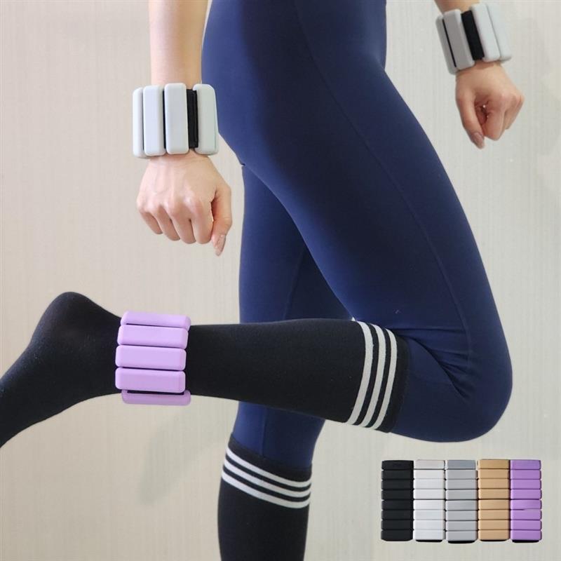 跨境Weight Bracelet运动手环硅胶重力手环健身跑步负重手环