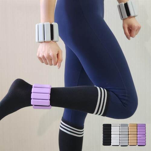跨境Weight Bracelet运动手环硅胶重力手环健身跑步负重手环