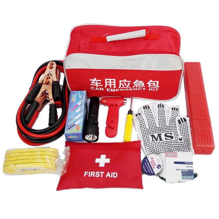 新款汽车应急包套装工具包用品车载搭火器车用车辆救援包急救包