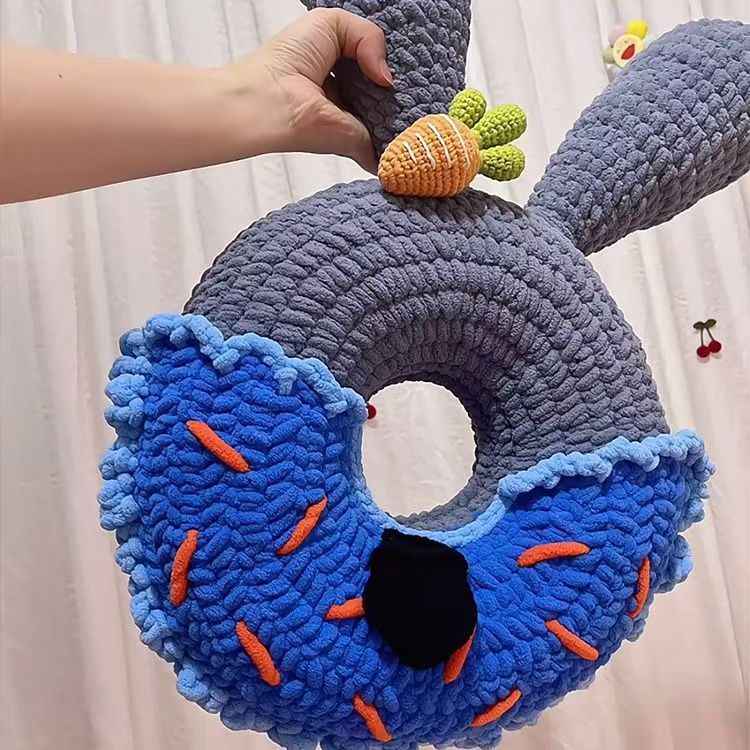 冰条粗毛线钩针朱迪尼克