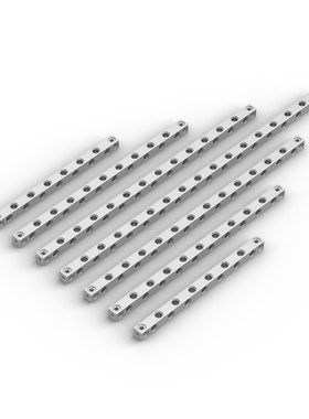 MLAA大师杆 大巧积木 铝合金 科技组 转向梁