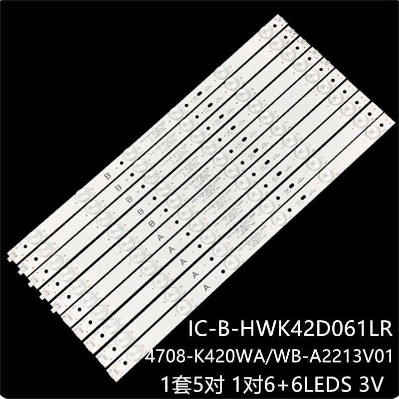 适LED42C821DZ LED42C820 LED42538E灯条4708-K420WA/WB-A2213V01