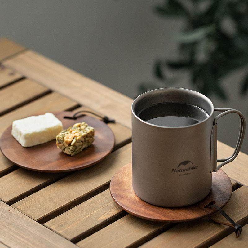 2个装户外桌垫露营隔热垫黑胡桃木餐垫磁吸杯垫易收纳便携,3C数码配件,USB灯,淘宝优惠券,粉丝福利购,淘宝优惠卷