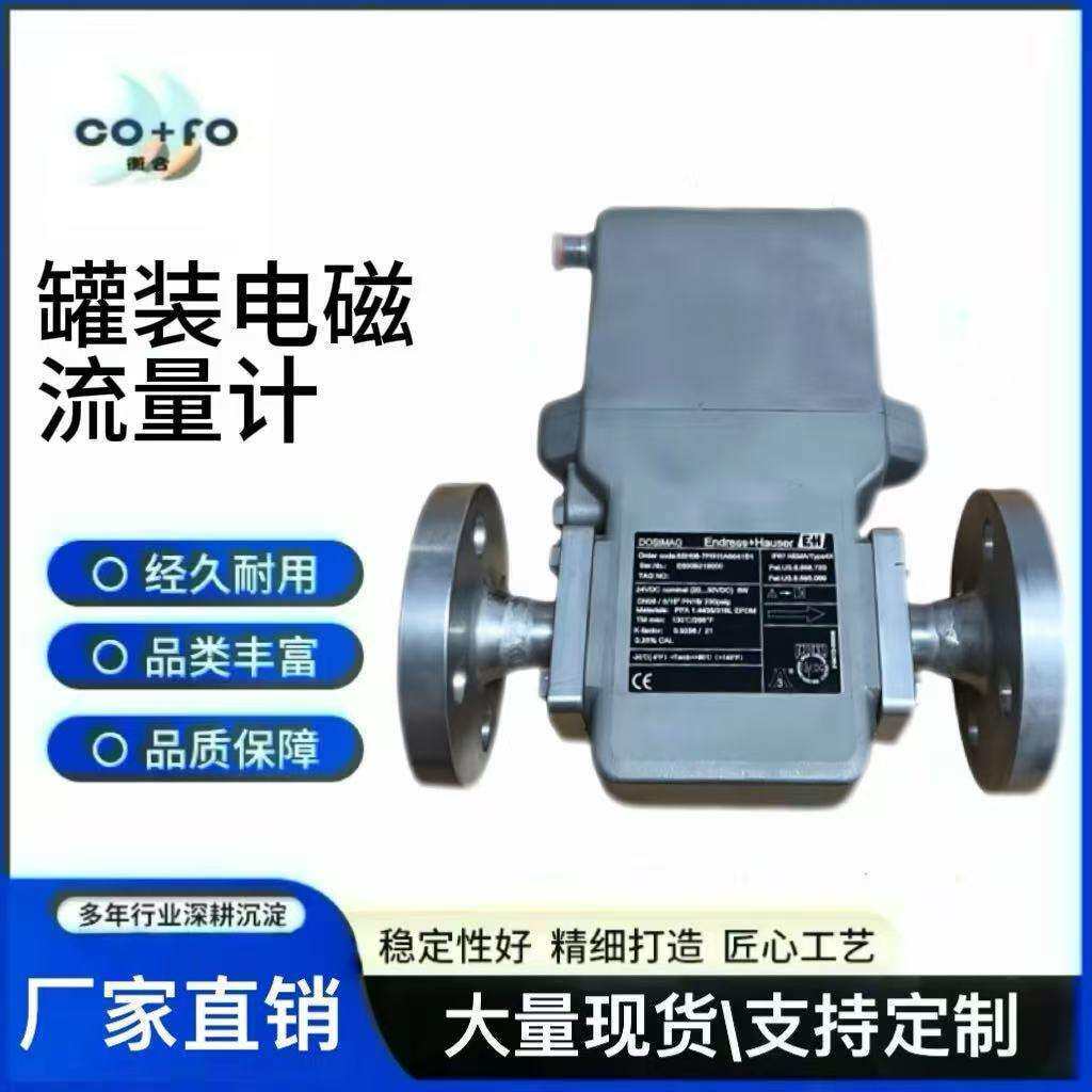 EH恩德豪斯智能罐装电磁流量计5SH08-7F0H1AB041B1A分体式高精度