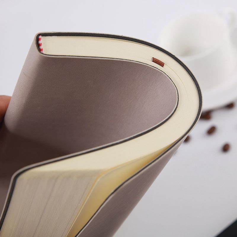 直销新款b5软皮面笔记本定制商务日记本大本子办公文具记事本订做