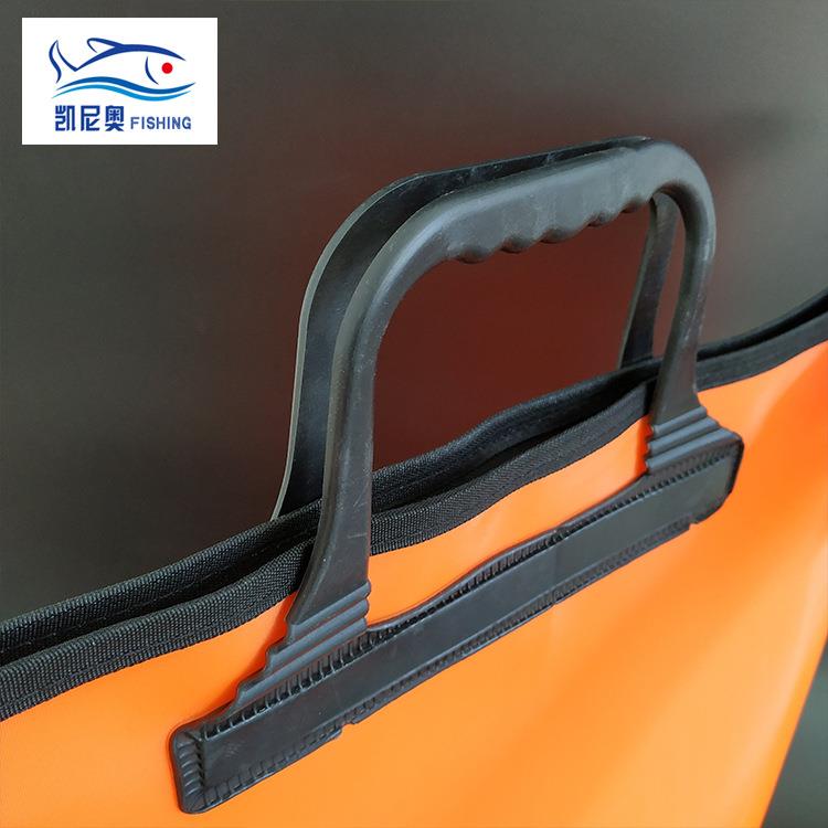直销新款鱼护包有底 可折叠EVA渔具包 手提鱼护袋 大容量多用活鱼
