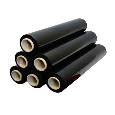 直销新款供应 黑色缠绕膜 拉伸膜 缠绕膜 托盘包装膜 PE缠绕膜 净