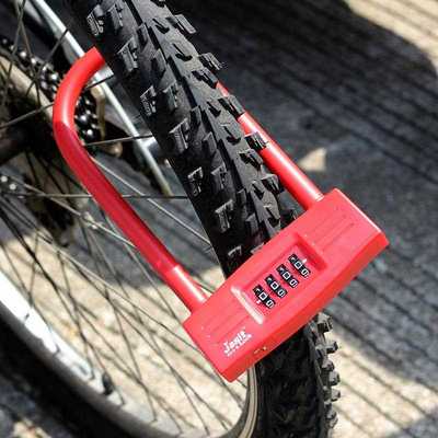 直销新款短梁玻璃门密码锁挂锁U型推拉门加长大门锁YF20708