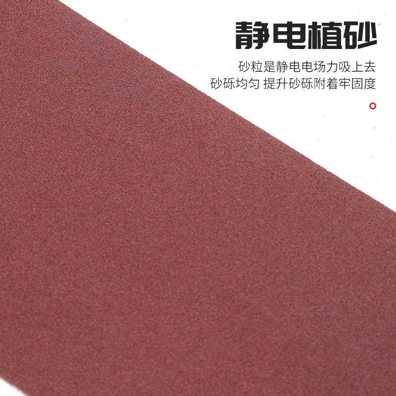 直销新款4寸4.5寸手撕砂布卷 木工家具雕刻抛光打磨砂纸砂布软砂