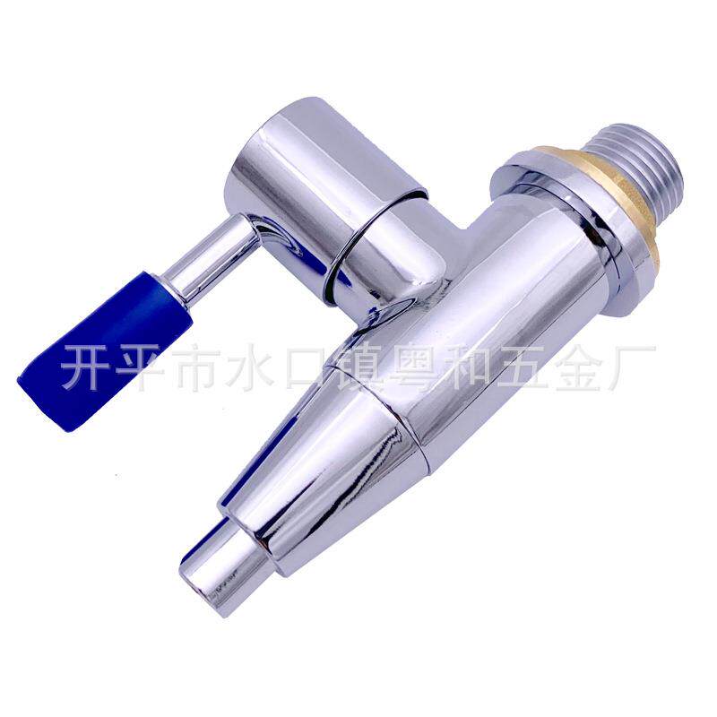 直销新款4分开水器耐压垂直龙头 加长把手 冷热通用 耐高压垂直龙