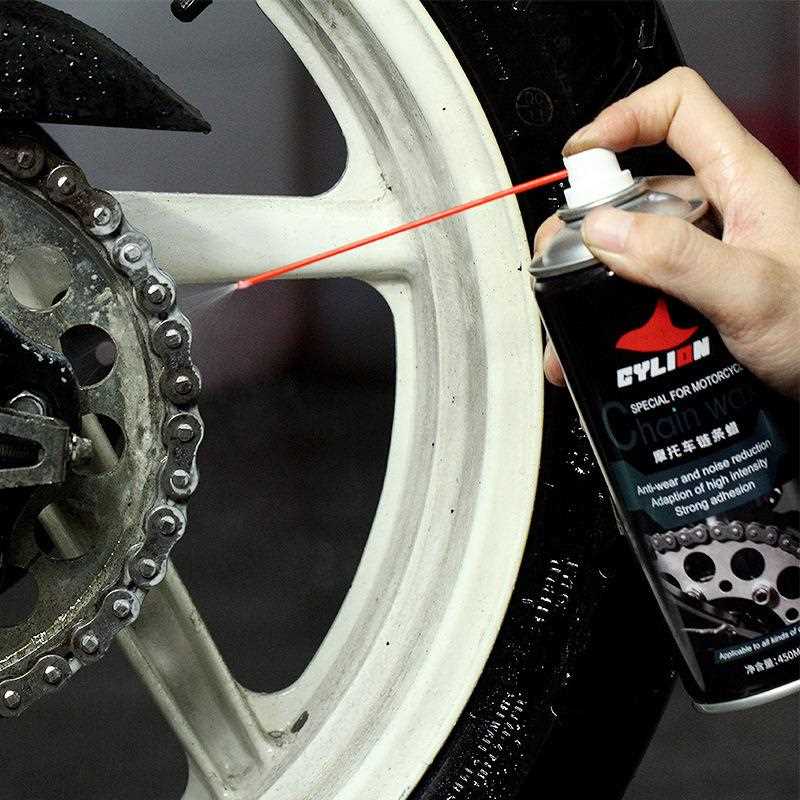 直销新款赛领摩托车链条油防尘链条清洗剂套装蜡洁机车润滑油齿轮