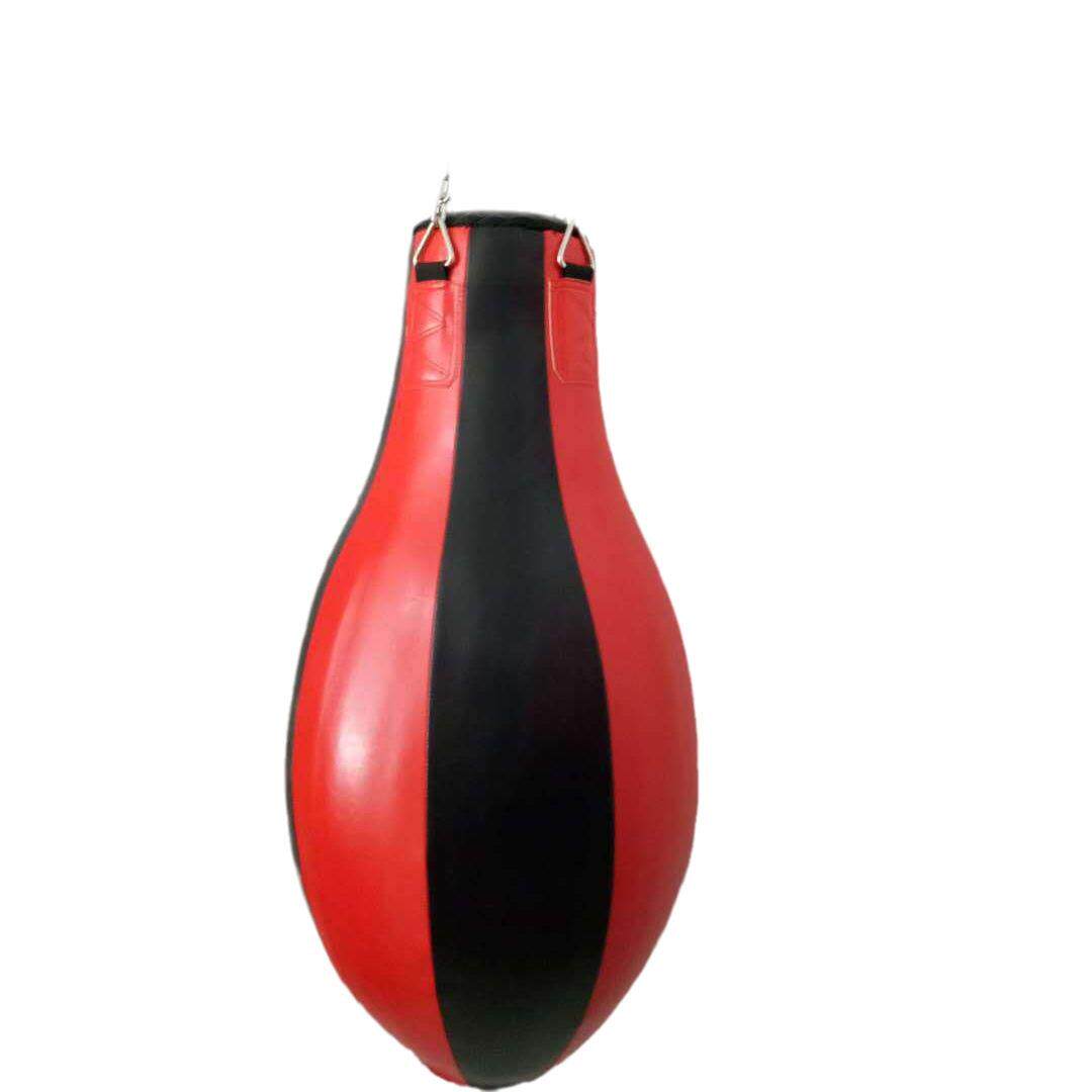 直销新款梨形拳击沙袋成人儿童实心吊式沙包散打搏击pu梨形沙袋