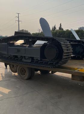 50-80吨履带液压底盘厂家 TM80马达驱动 移动破碎配套底盘