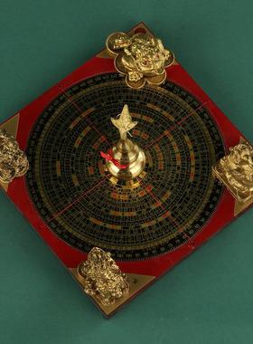 直销新款黄铜五宝阵摆件铜金钱貔貅葫芦龙龟麒麟罗盘五行八卦阵家