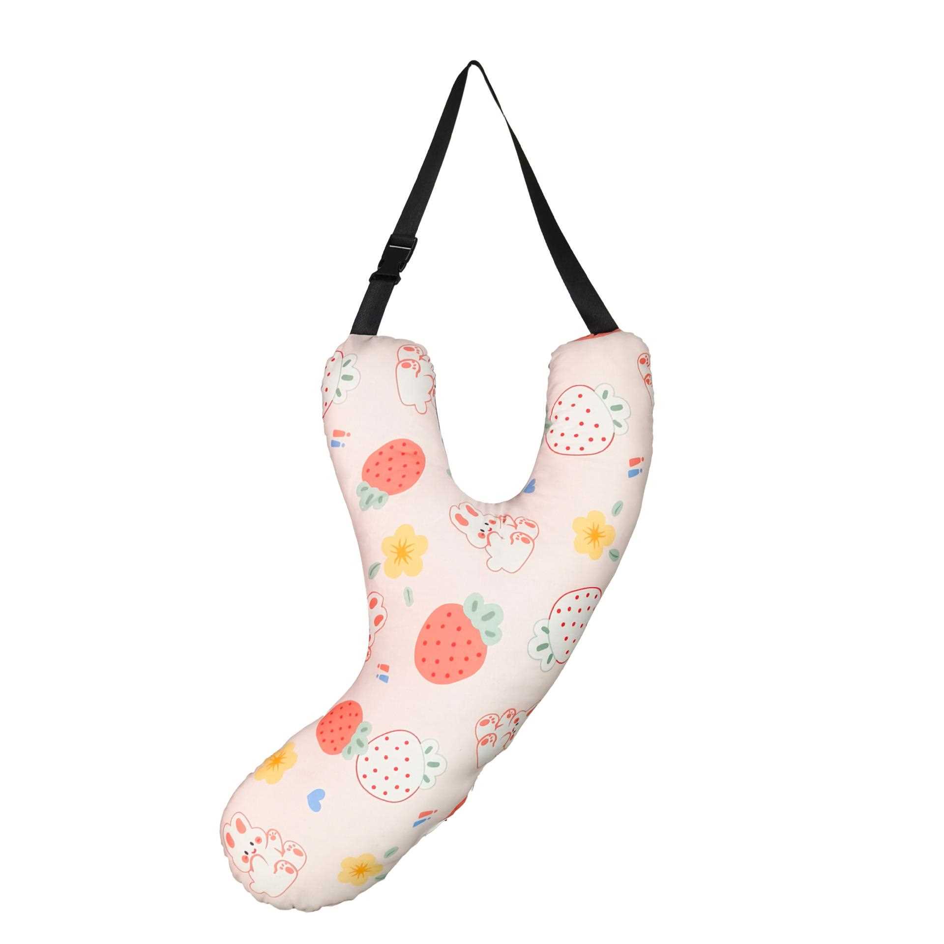 直销新款儿童汽车抱枕 y型抱枕车上睡觉神器 儿童后排车载睡觉头