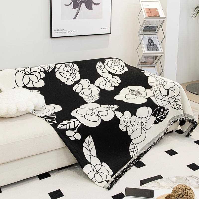 直销新款高级感沙发巾全盖2024新款四季通用奶油风布艺沙发套罩跨