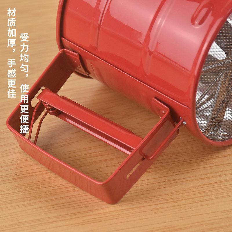 直销新款不锈钢面粉筛半自动手柄面粉过滤器手持压式筛粉网烘焙小