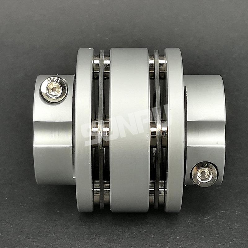 直销新款SFT44W丝杆导轨模组滑台伺服步进电机精密夹紧型双膜片联