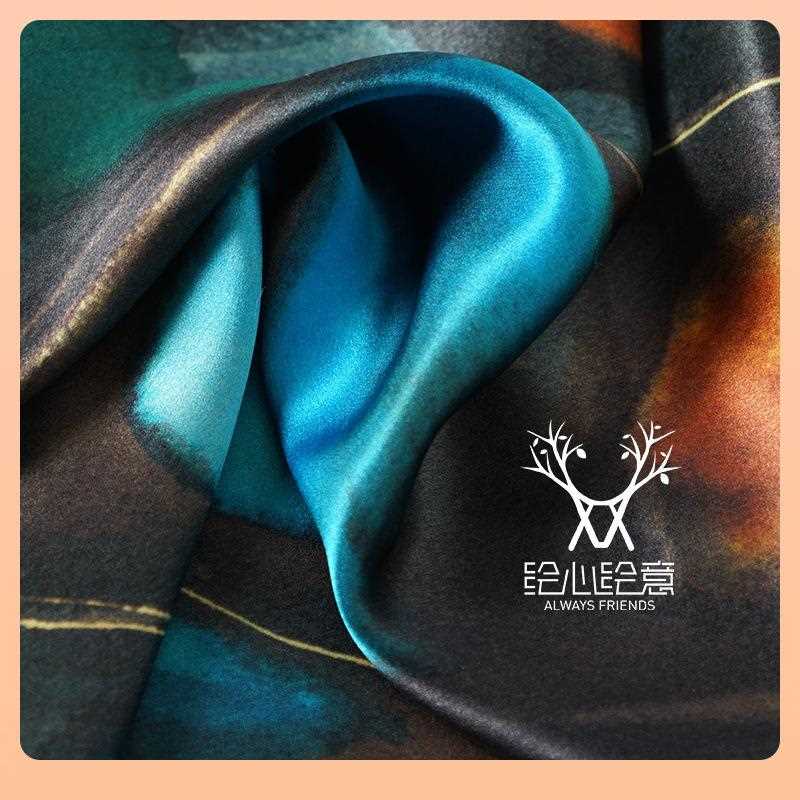 直销新款?美式客厅沙发床头真丝抱枕新中式轻奢绸缎酒店民宿方腰