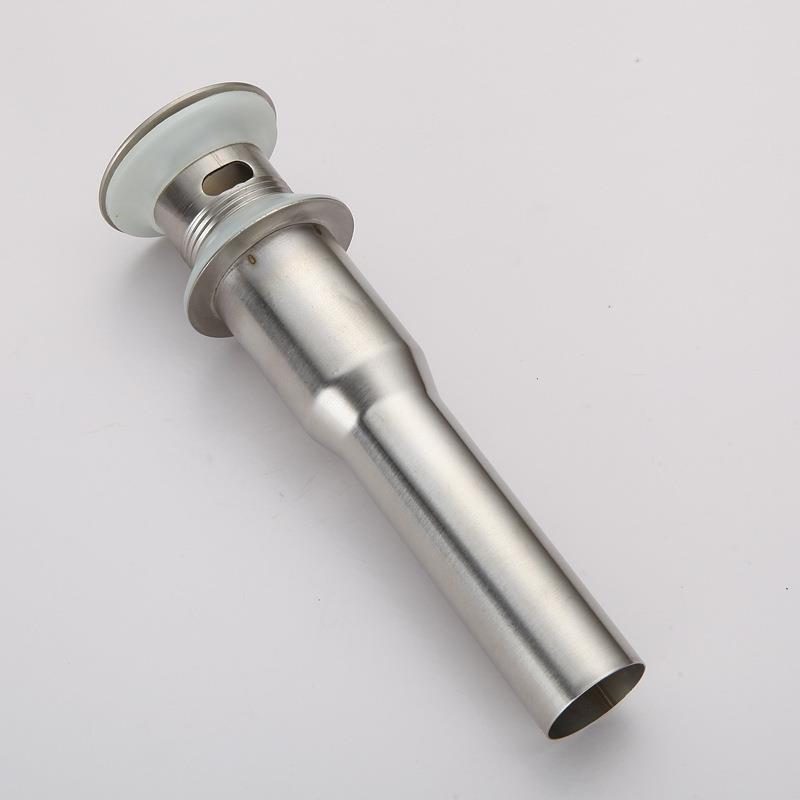 直销新款不锈钢下水器翻版加厚下水管防臭软管洗脸面盆洗手池台弹