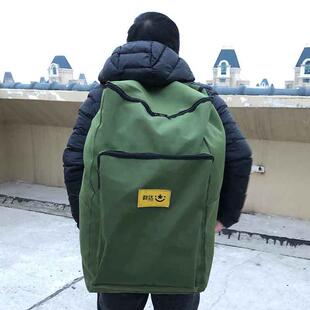 直销新款快递员背包韵达申通圆通双肩包大号文件帆布袋中转袋大布