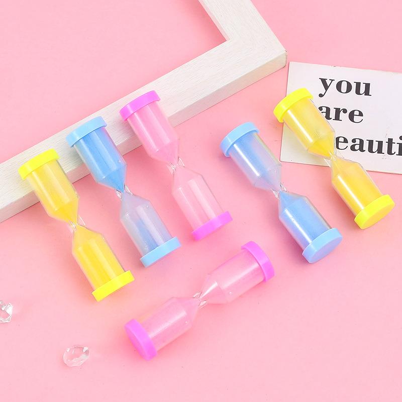 直销新款儿童计时器学生计时沙漏塑料防摔时间小沙漏迷你创意摆件