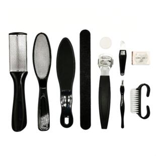 磨脚锉件套去死皮老茧不锈钢脚板锉修脚刀搓脚板磨脚石脚板搓套装