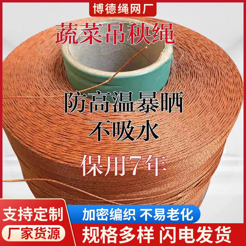 吊秧绳挂秧绳吊蔓绳1.2-2.5MM大棚蔬菜爬藤轮胎线绳子
