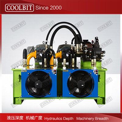 台湾 COOLBIT 液压打包机 泵站用 风冷却器 AH1428 液压换热器