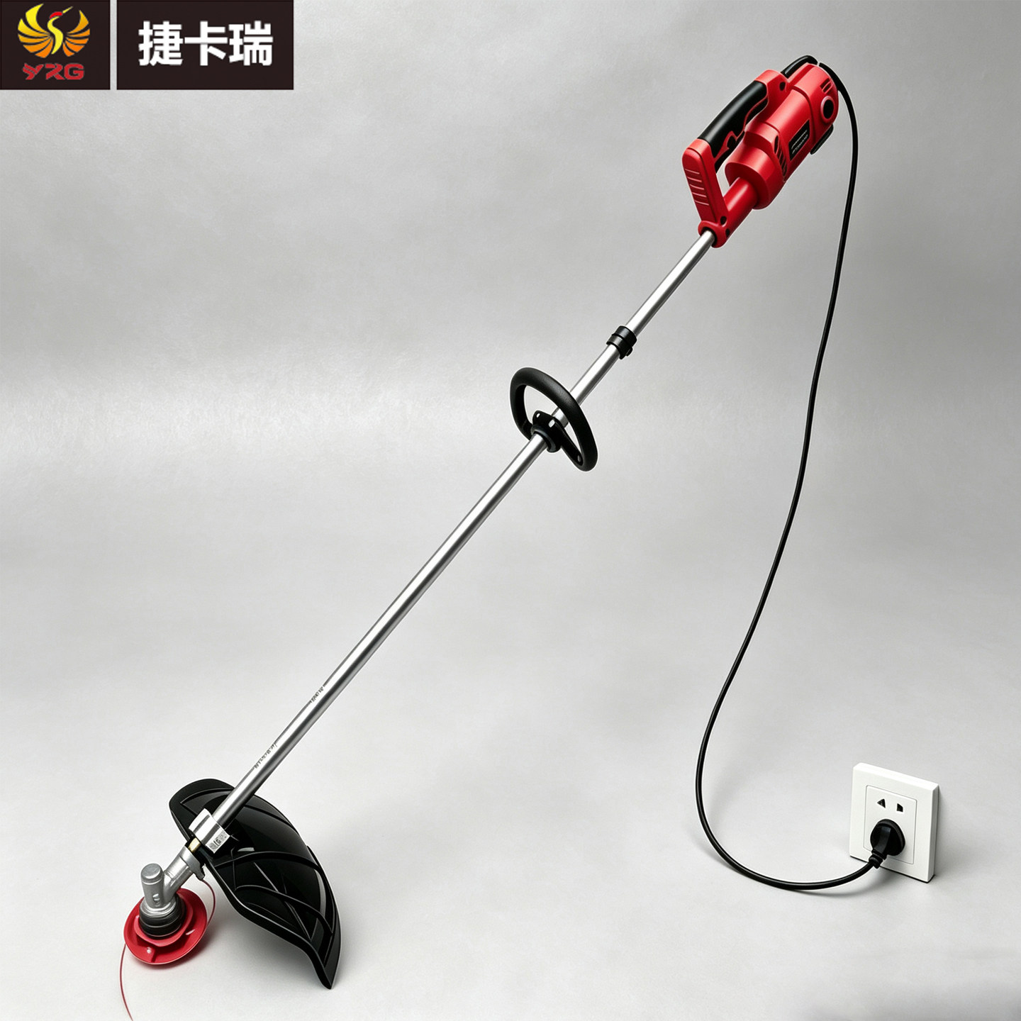 捷卡瑞插电式220V电动割草机大功率农用草坪除草机割草机家用除草