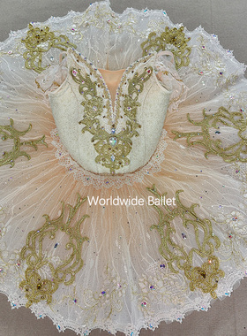 儿童巴赫塔芭蕾舞tutu裙睡美人帕基塔变奏演出服GDC比赛服突突裙