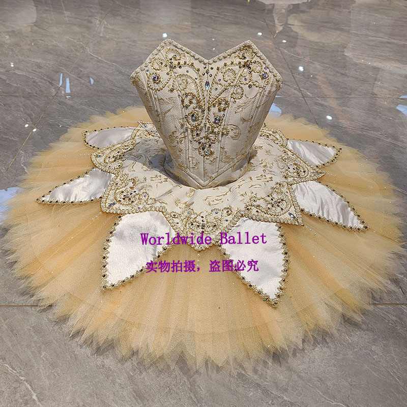 雷蒙达睡美人变奏女演出tutu裙芭蕾裙成人儿童专业定制比赛表演服
