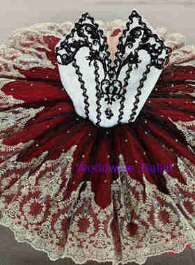 唐吉诃德变奏芭蕾舞裙tutu裙儿童成人演出服定制帕基塔独舞比赛服