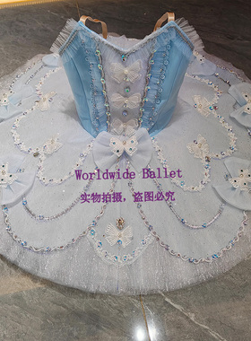 木偶娃娃芭蕾舞裙演出tutu大人儿童专业定制兔兔裙比赛表演服